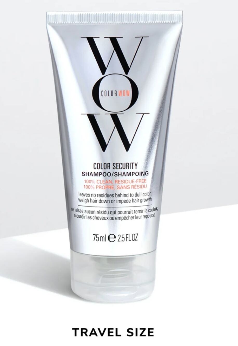 Color WOW Color Security Shampoo Travel Size 2.5 oz Clean, Sulfate Free New